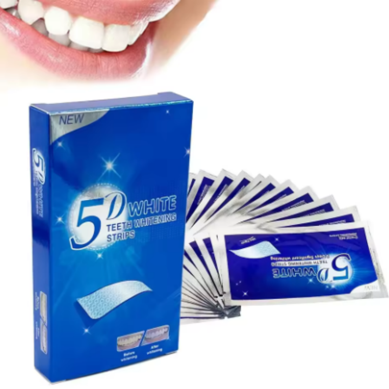 Whitening Strip 3D - 14/28/70 ชิ้น คละแบบ 3D/5D/9D แผ่นฟอกสีฟันเจล ชุดฟอกสีฟันขาว