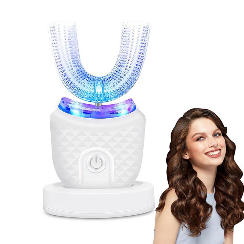 Teeth Whitening From Home - ไฟฟอกสีฟันรูปตัวยูแบบชาร์จได้ ฟอกฟันขาวเร็ว ชุดฟอกสีฟันระดับมืออาชีพเพื่อรอยยิ้มขาวสะอาด