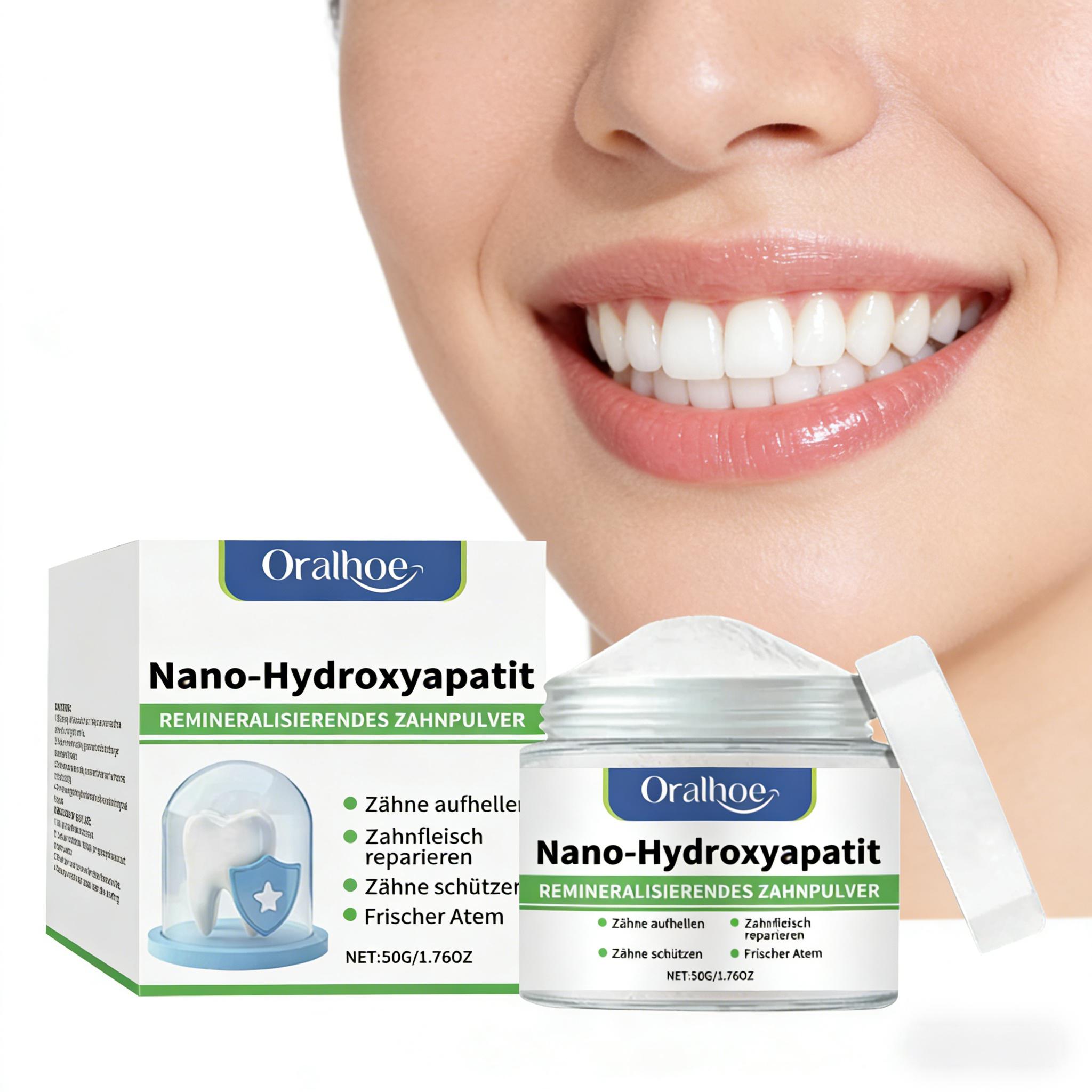 Teeth Whitening Street - ผงฟอกสีฟัน Oralhoe ทำความสะอาดคราบพลัค คราบเหลือง ขจัดคราบเหลือง ฟันขาวสดใส