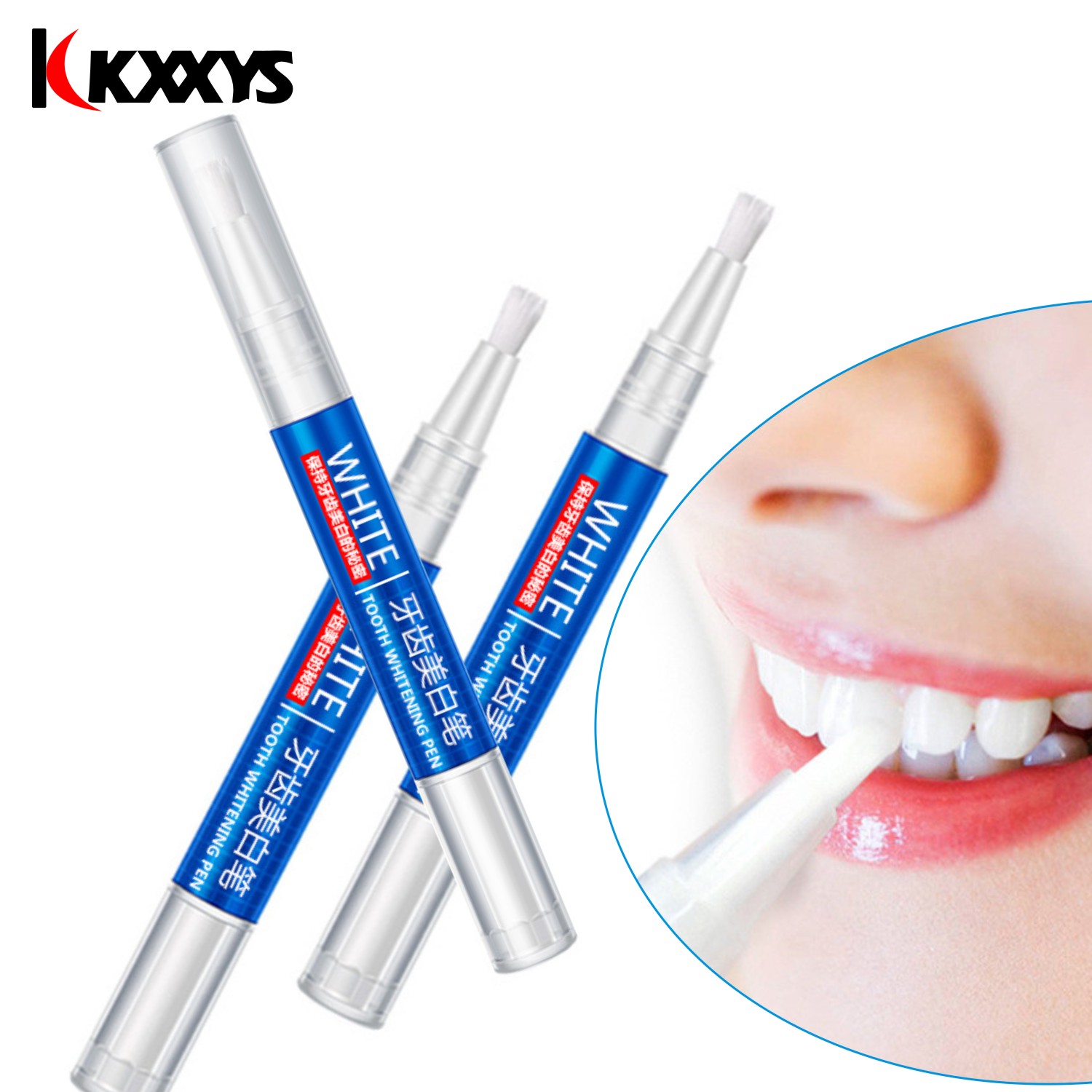 Teeth Whitening Bleaching Kit - 2Pcs * 3Ml ยอดนิยมฟันขาว Whitening Pen