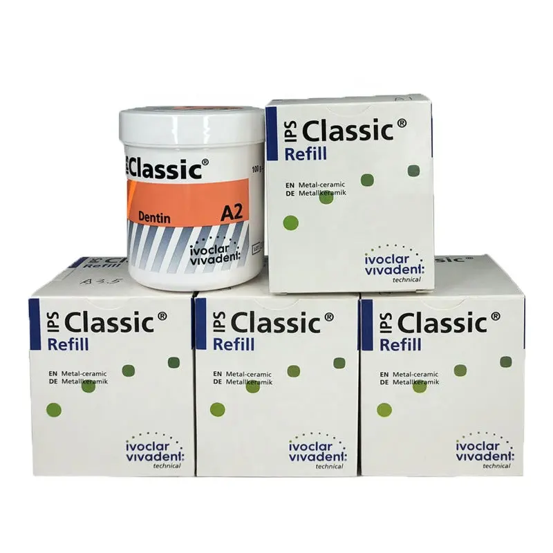 Teeth Whitening Zimba - ไอโคลน100กรัม/กล่องวัสดุห้องแล็บทันตกรรมแบบคลาสสิกเครื่องมือผลิตภัณฑ์ทันตกรรมผงเซรามิกพอร์ซเลนสำหรับทันตกรรม