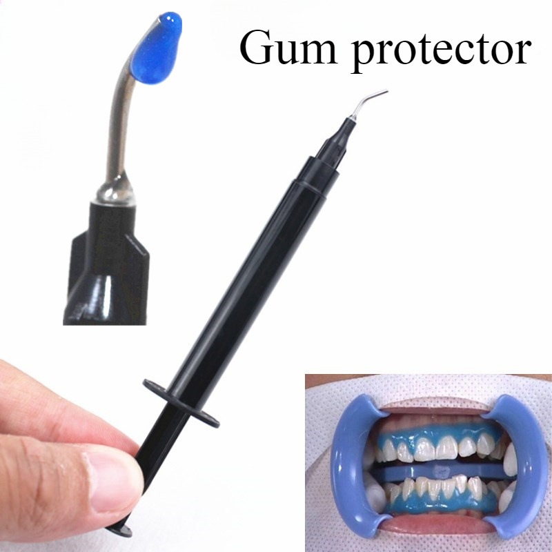 Teeth Whitening Gingival Barrier - เรซิ่นป้องกันเหงือกสำหรับงานทันตกรรม 1 ชิ้น ชนิดฉายแสง UV สำหรับป้องกันเหงือก