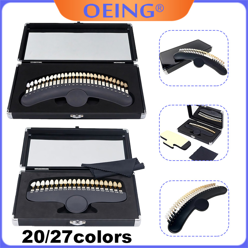 Whitening Strip 3D - คู่มือสีเรซิ่น 3 มิติ สำหรับงานทันตกรรม กันน้ำและทนทาน ใช้เปรียบเทียบก่อนและหลังการฟอกสีฟัน