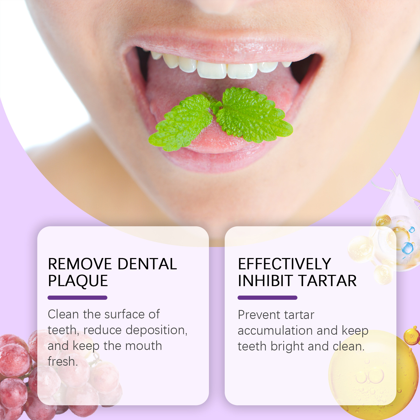 ยาสีฟันไวท์เทนนิ่งกลิ่นองุ่น ล - Teeth Whitening Flash บทวิจารณ์และราคา