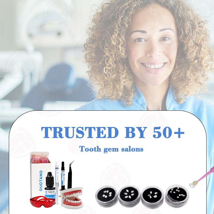 ชุดอุปกรณ์ติดเพชรฟันแบบมืออาชี - Teeth Whitening Light Kit บทวิจารณ์และราคา