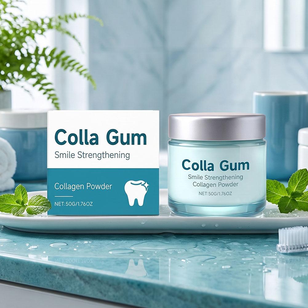 ผงคอลลาเจนเสริมสร้างความแข็งแร - Teeth Whitening Zimba บทวิจารณ์และราคา