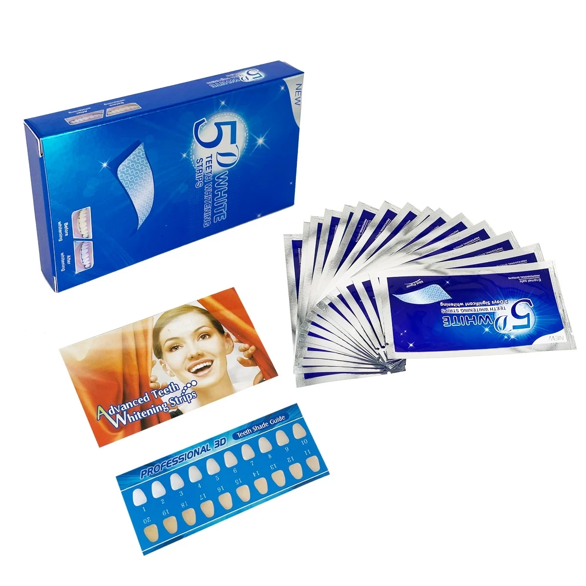 แผ่นฟอกฟันขาว White Tooth สำหร - Teeth Whitening Veneers บทวิจารณ์และราคา