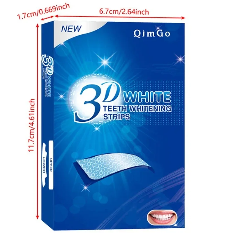 แผ่นฟอกสีฟันแบบใหม่ ช่วยให้ฟัน - Whitening Strip 3D บทวิจารณ์และราคา