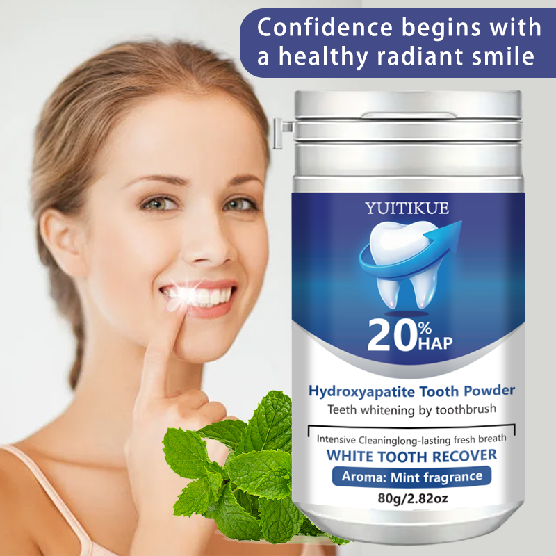ผงฟันไฮดรอกซีอะพาไทต์ 20% สำหร - Teeth Whitening Baking Soda บทวิจารณ์และราคา