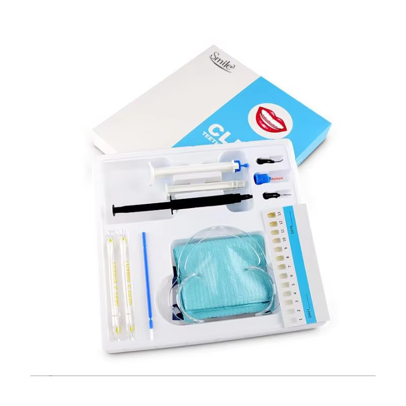 ชุดฟอกสีฟันระดับมืออาชีพแบบสอง - Teeth Whitening Bleaching Kit บทวิจารณ์และราคา