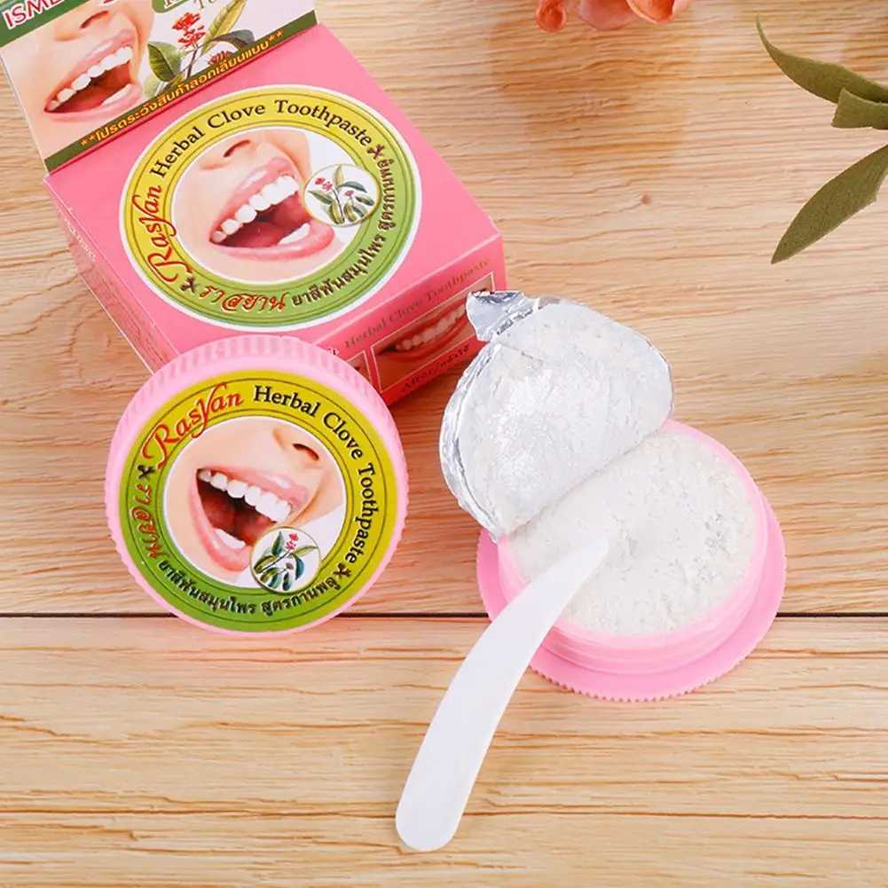 ผงขัดฟันสมุนไพรผสมมะพร้าวและกา - Teeth Whitening Zimba บทวิจารณ์และราคา