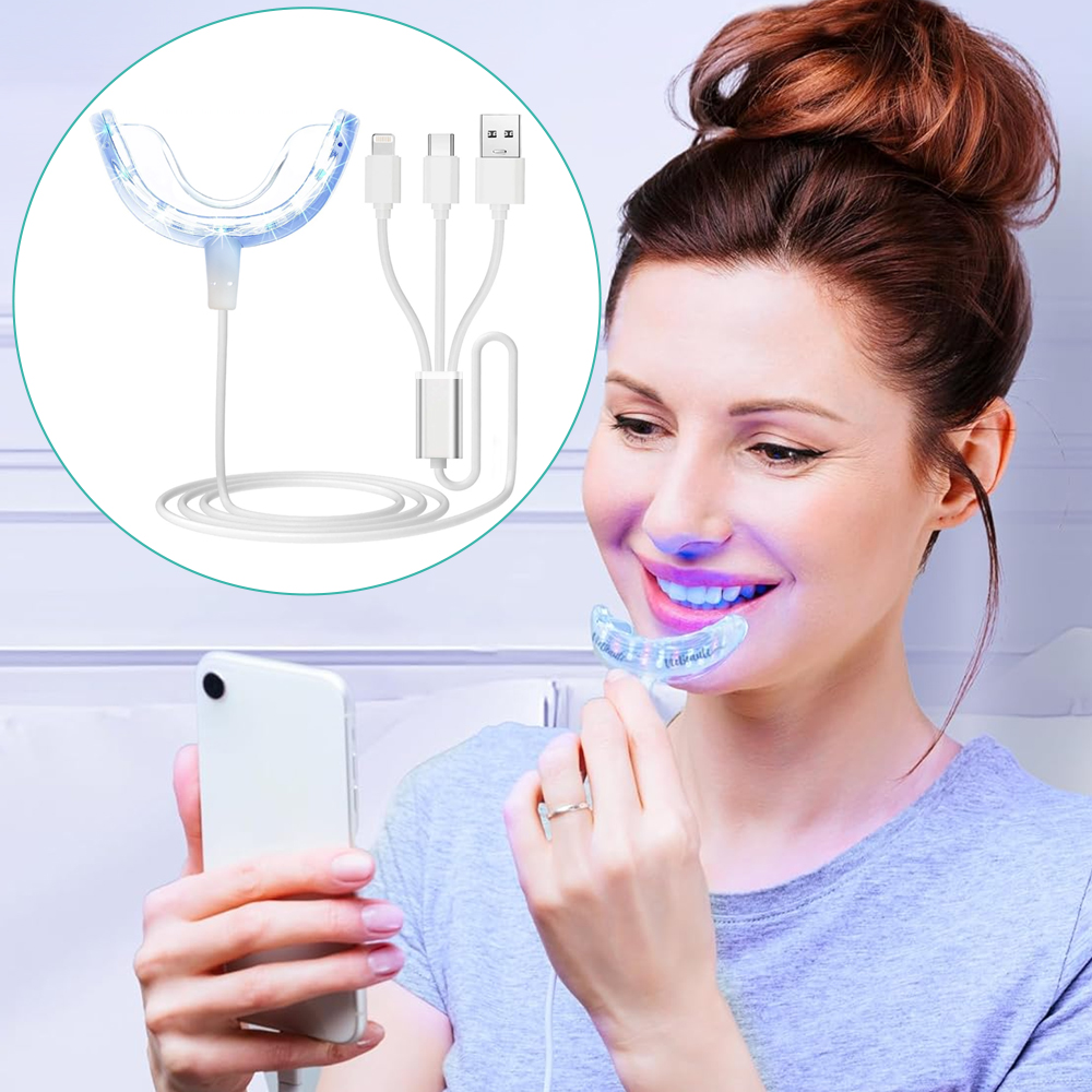 ฟันไวท์เทนนิ่ง Accelerator Lig - Teeth Whitening Light Kit บทวิจารณ์และราคา