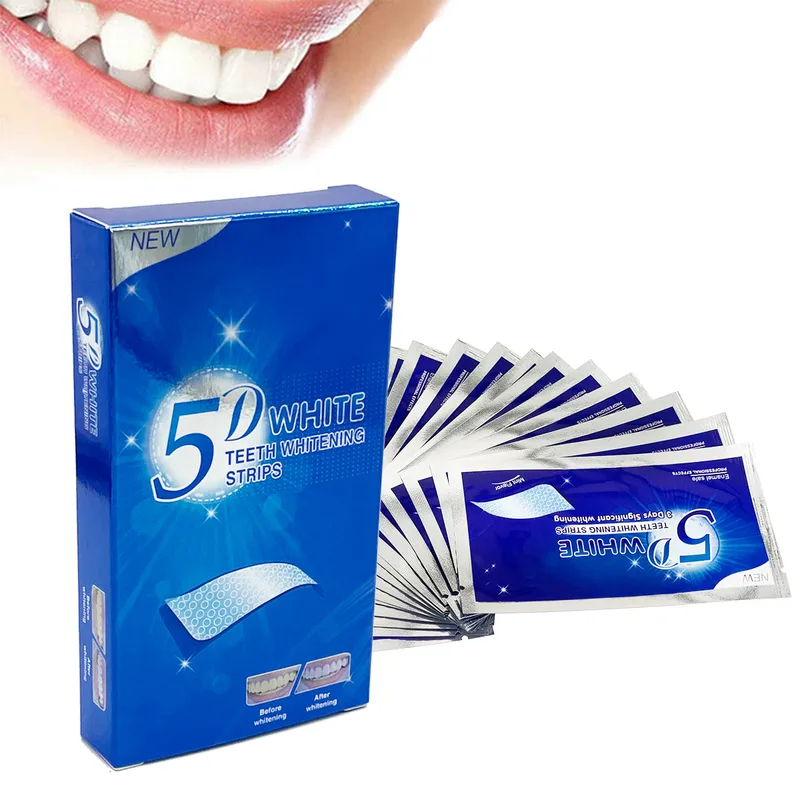 1-12 ชิ้น 5D ไวท์เทนนิ่งสติ๊กเ - Teeth Whitening Street บทวิจารณ์และราคา