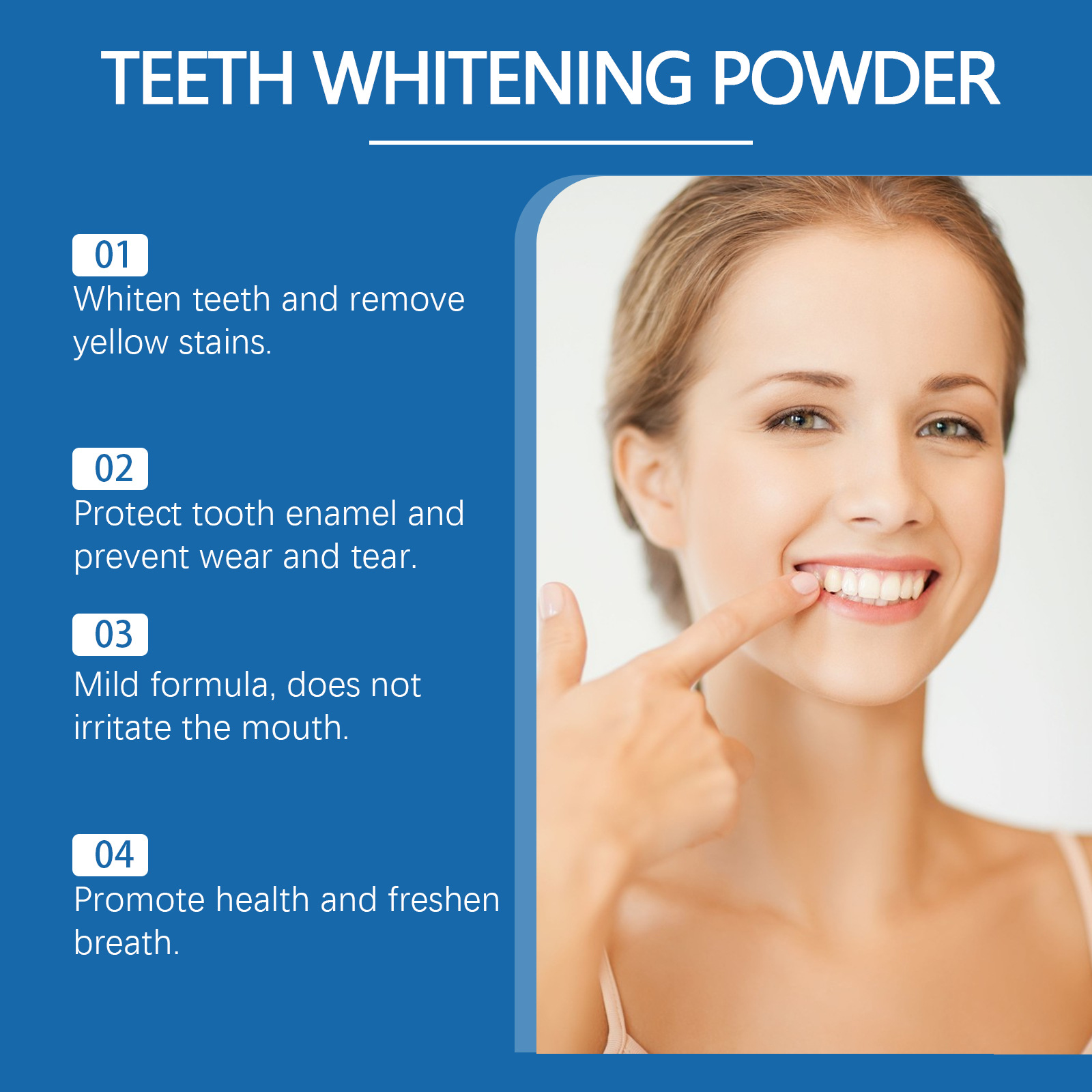 ผงไวท์เทนนิ่งฟัน ORALHOE Pearl - Teeth Whitening Fast บทวิจารณ์และราคา