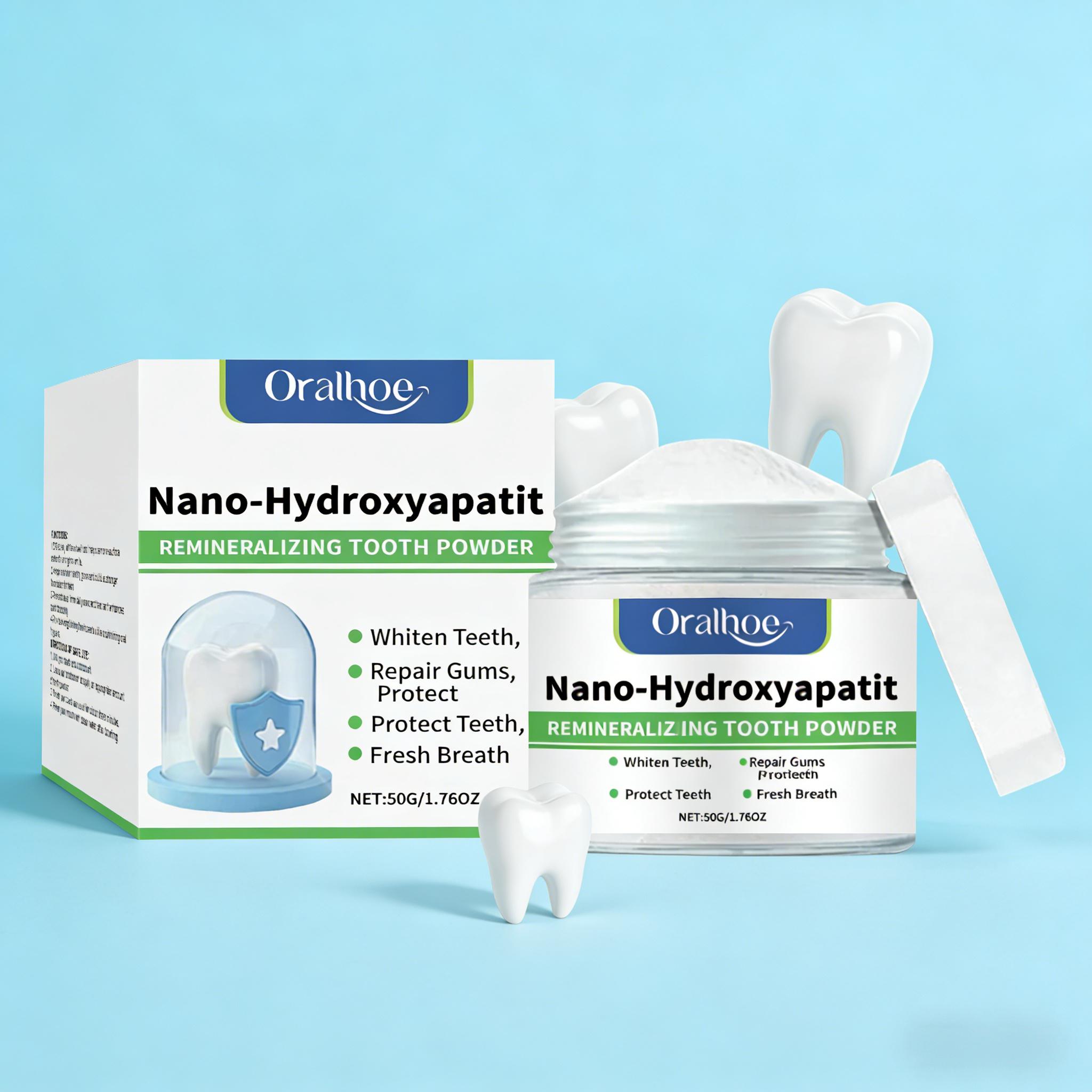 ผงฟอกสีฟัน Oralhoe ทำความสะอาด - Teeth Whitening Street บทวิจารณ์และราคา