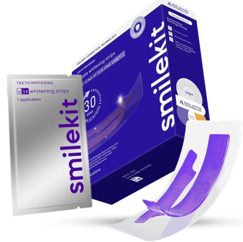 7/14 คู่ชุดแปะฟันยี่ห้อ SmileK - Teeth Whitening Quotes บทวิจารณ์และราคา
