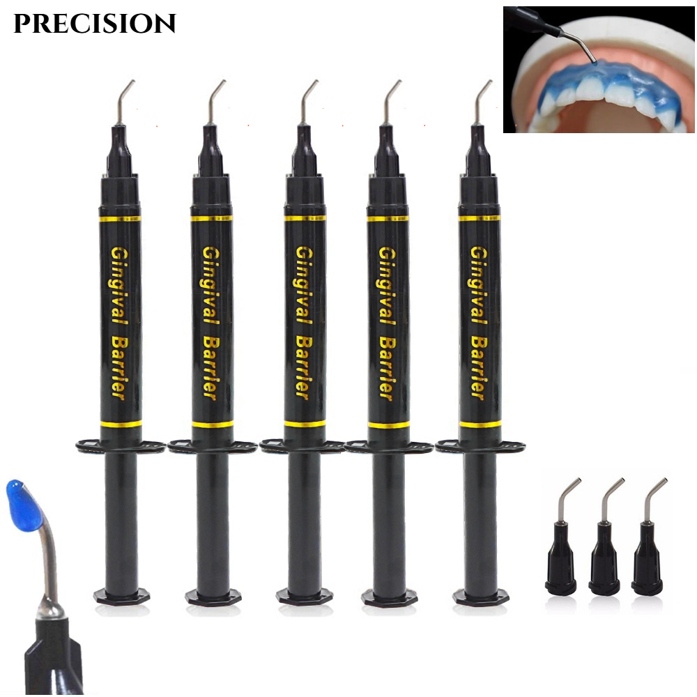 5 ชิ้น 1.5 มล. เจลป้องกันเหงือ - Teeth Whitening Gingival Barrier บทวิจารณ์และราคา