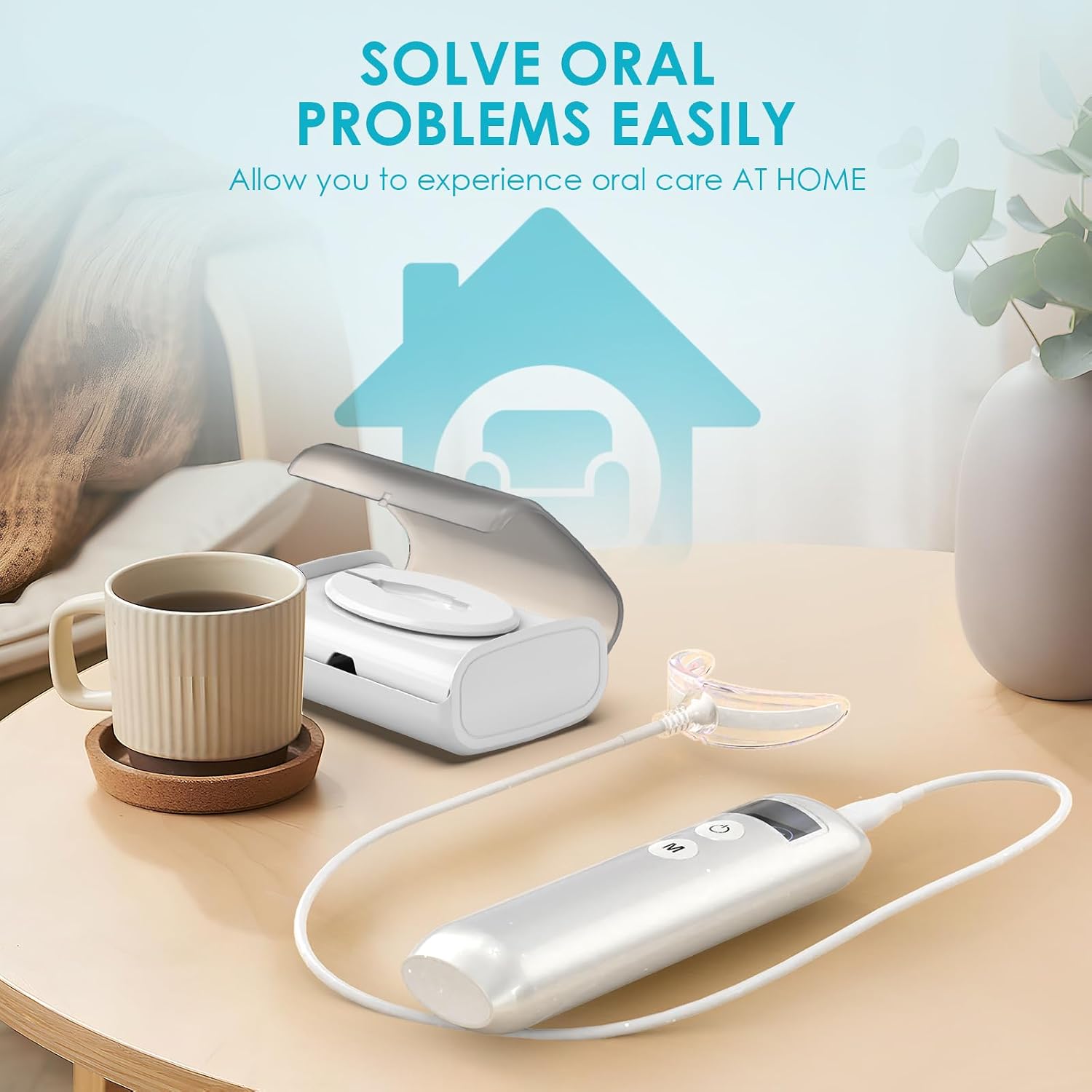 เครื่องเร่งฟอกสีฟัน 16 LED แสง - Teeth Whitening Light Kit บทวิจารณ์และราคา