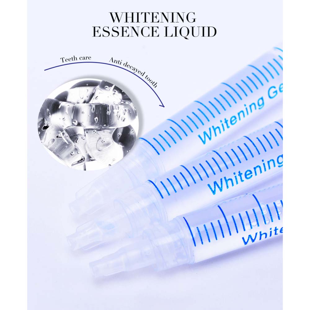 ชุดเจลฟอกสีฟอกสีฟันเปอร์ออกไซด - Teeth Whitening Bleaching Kit บทวิจารณ์และราคา