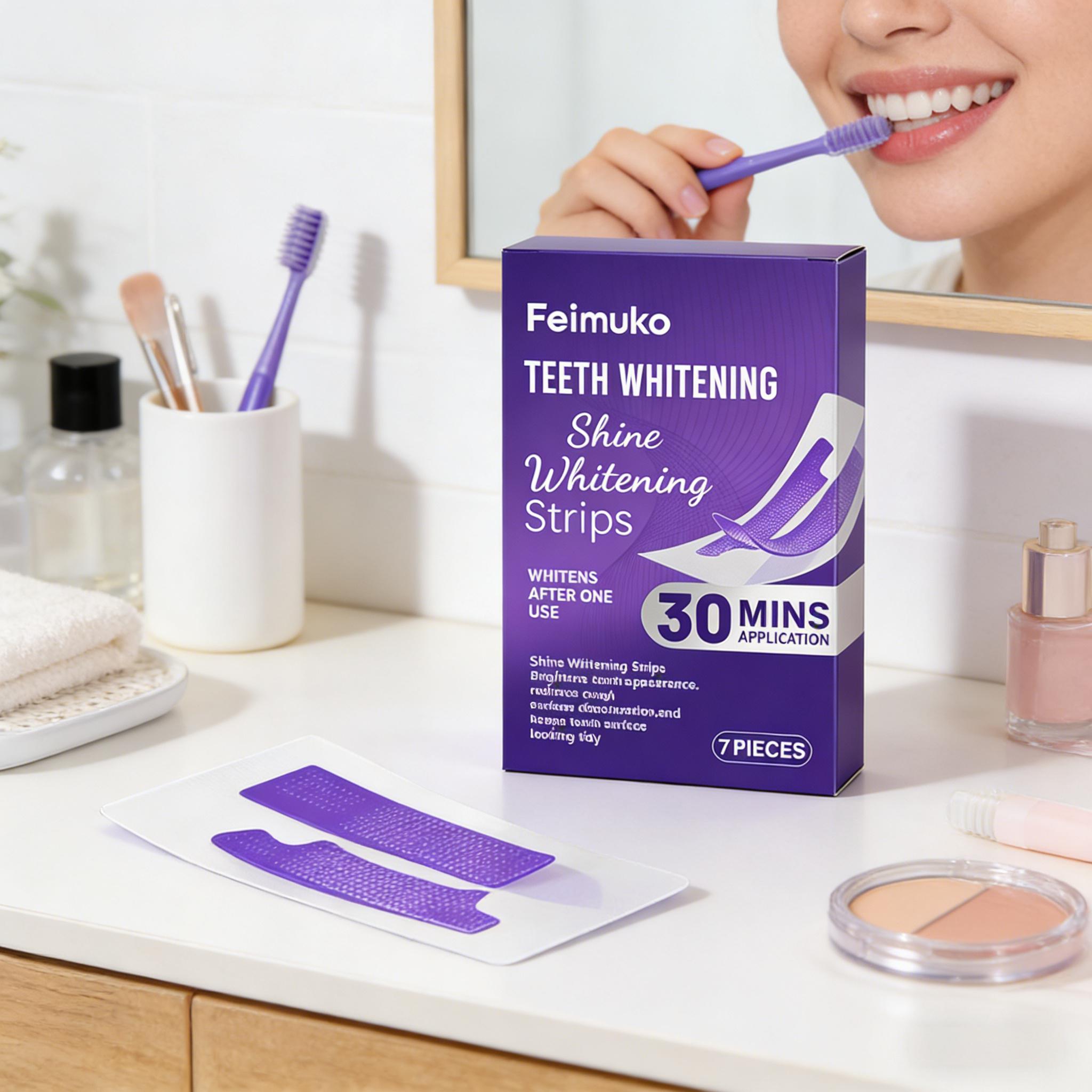แถบฟอกสีฟัน ลดความไวต่อการระคา - Teeth Whitening Street บทวิจารณ์และราคา