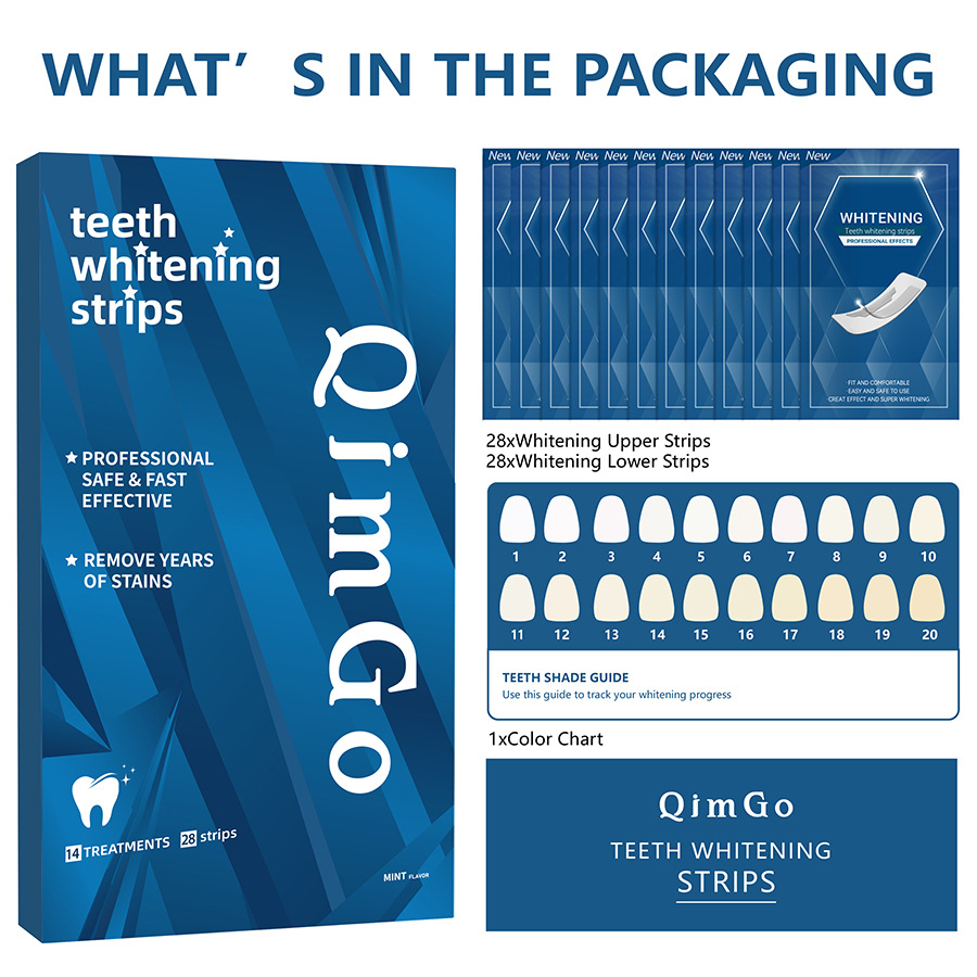 แผ่นฟอกสีฟันแบบแห้ง 3 มิติ |   - Whitening Strip 3D บทวิจารณ์และราคา