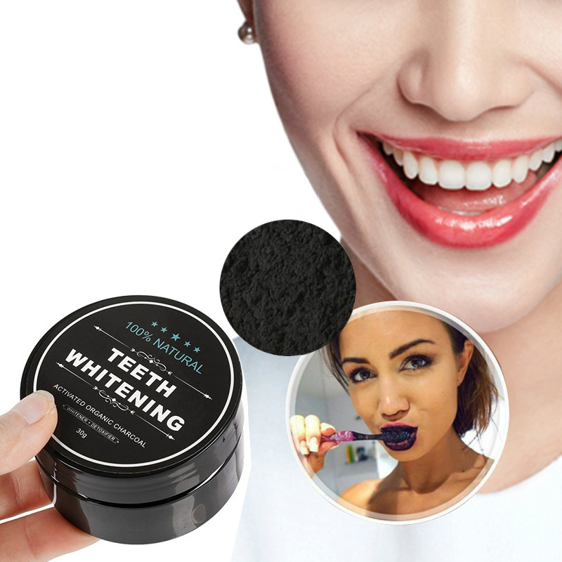 30g Teeth Whitening Powder Too - Teeth Whitening Activated Organic Charcoal บทวิจารณ์และราคา