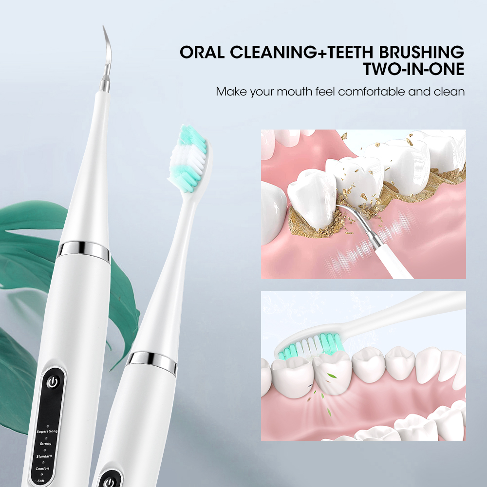 ไฟฟ้าโซนิคทันตกรรมแคลคูลัส Sca - Teeth Whitening Kit Professional บทวิจารณ์และราคา