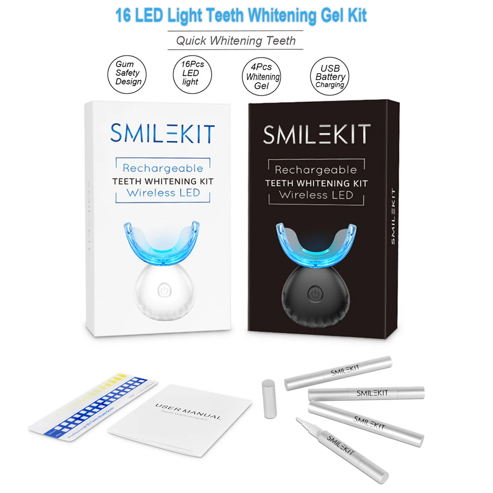 ทันตกรรมชุดฟอกสีฟัน Mini 16 LE - Teeth Whitening From Home บทวิจารณ์และราคา