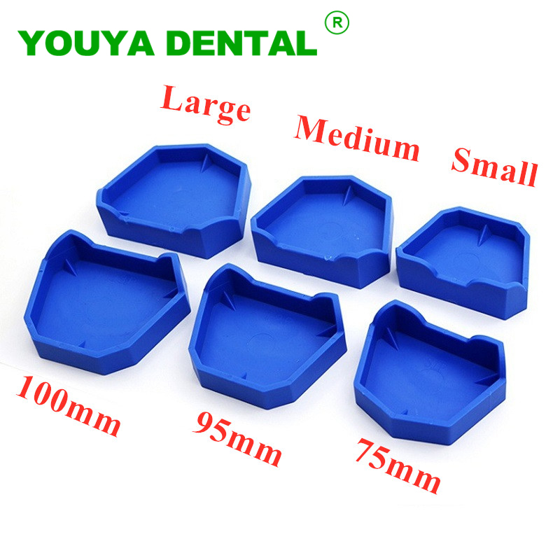 6 ชิ้น/เซ็ตทันตกรรมฐานยางซิลิโ - Teeth Whitening Trays บทวิจารณ์และราคา