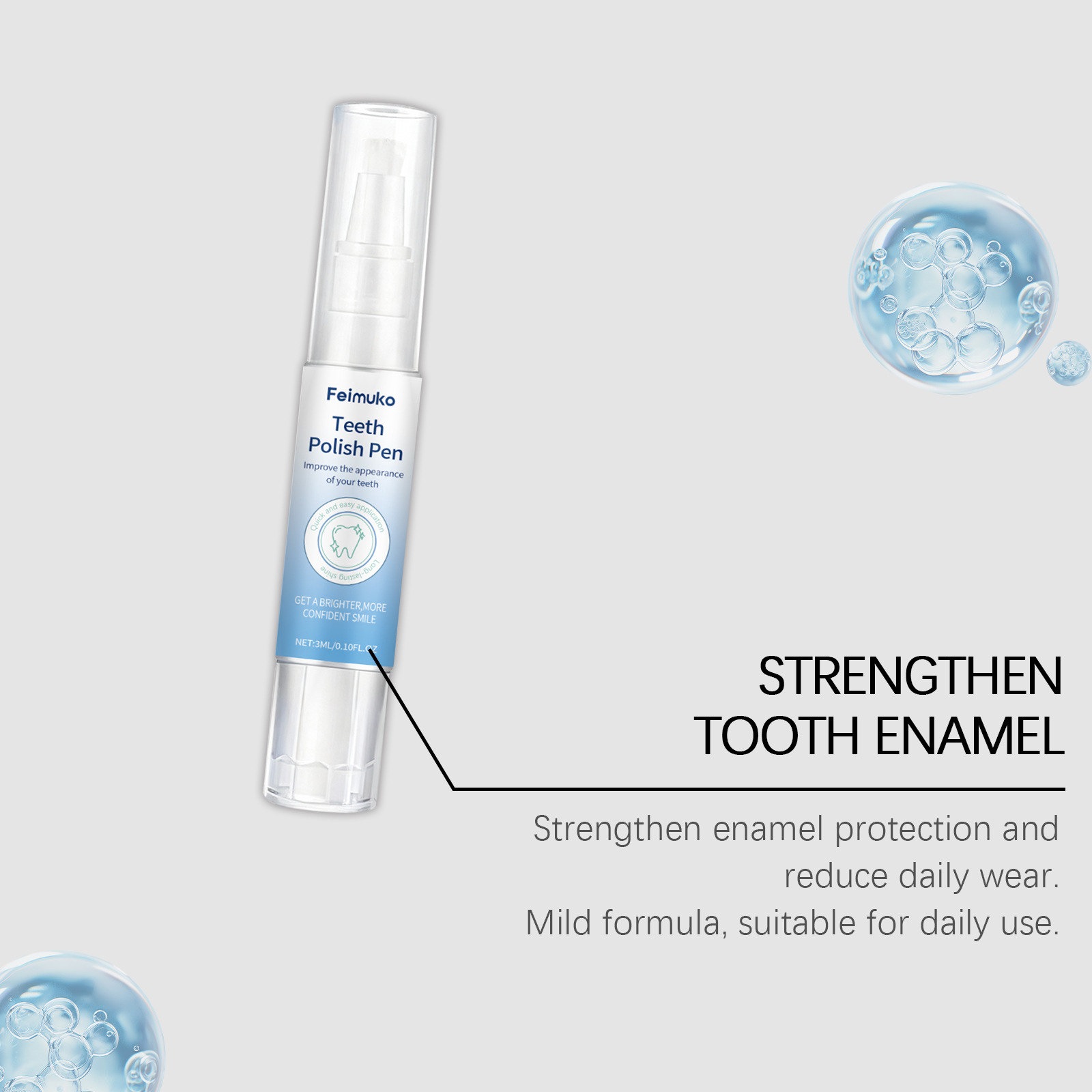 สีทาฟอกฟันขาวทันที สีทาฟันขาวต - Teeth Whitening Fast บทวิจารณ์และราคา