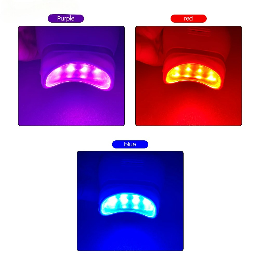 เครื่องเร่งฟอกสีฟัน LED ปรับได - Teeth Whitening Free บทวิจารณ์และราคา