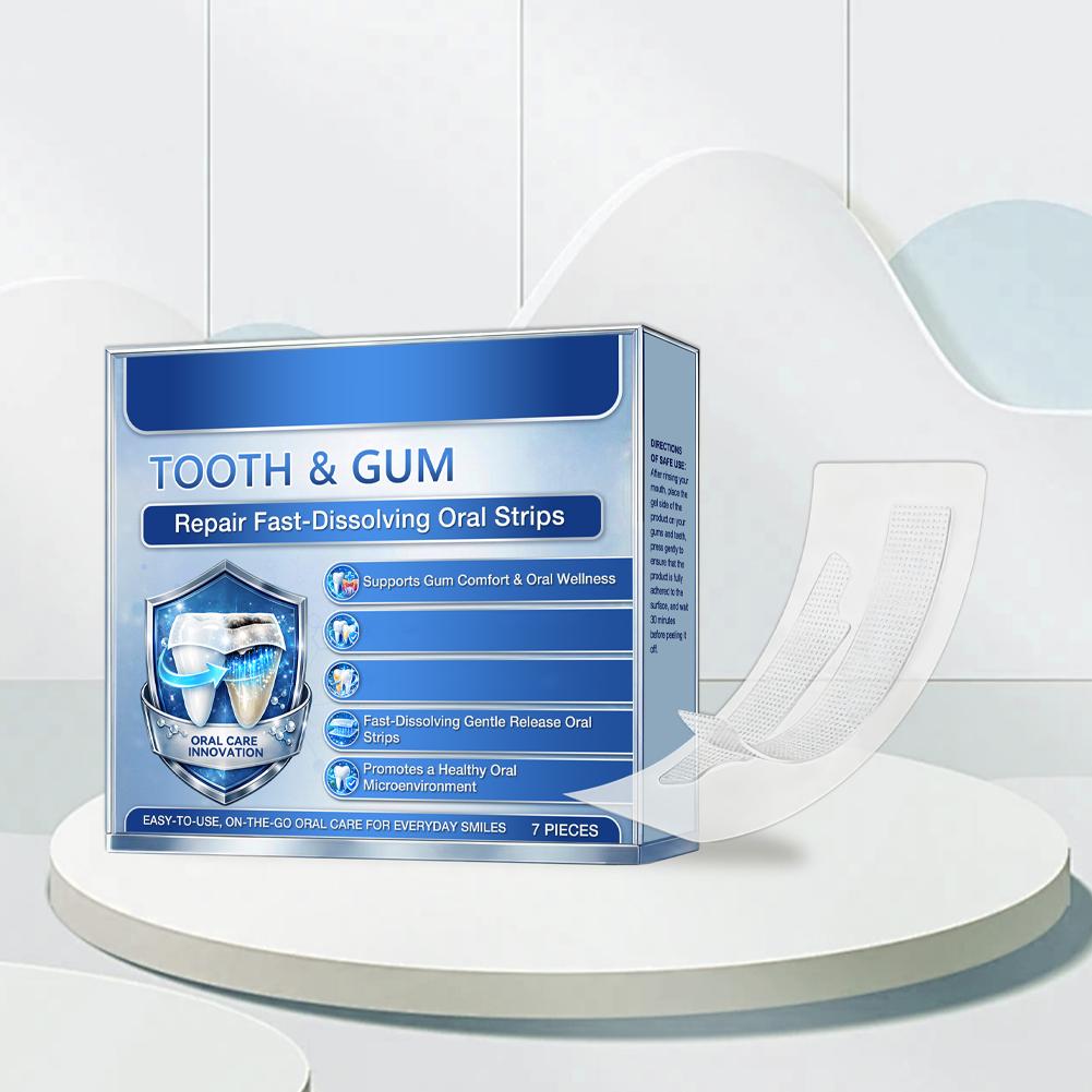 แผ่นฟอกสีฟัน 7 ชิ้น ชุดฟอกสีฟั - Teeth Whitening Veneers บทวิจารณ์และราคา