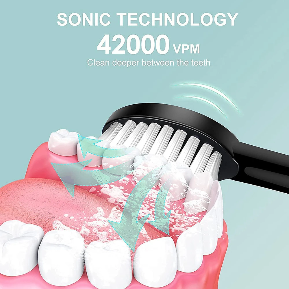 โซนิคแปรงสีฟันไฟฟ้าผู้ใหญ่สมาร - Teeth Whitening Fast บทวิจารณ์และราคา