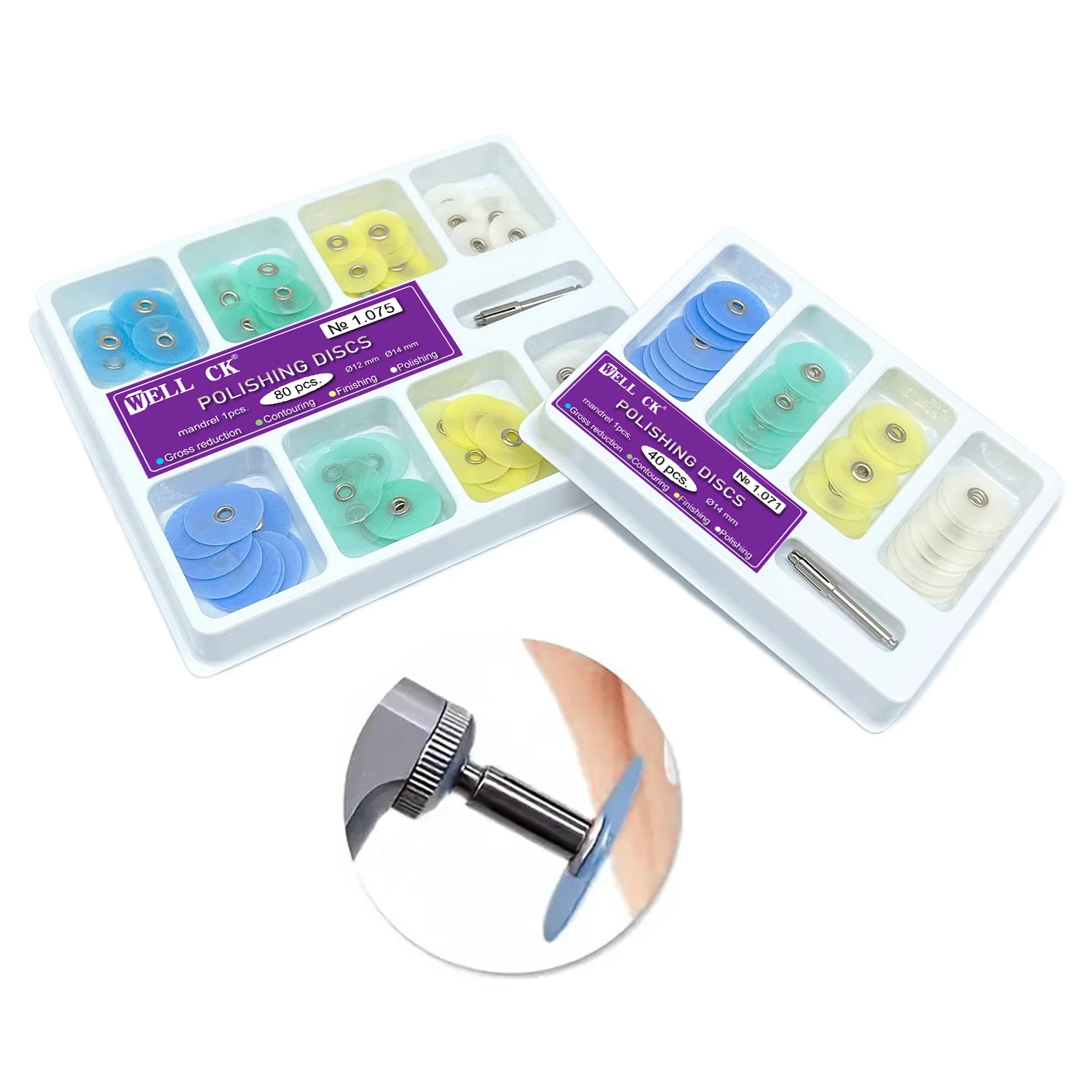 WELLCK ทันตกรรมแผ่นขัด Gross ล - Teeth Whitening Kit Professional บทวิจารณ์และราคา