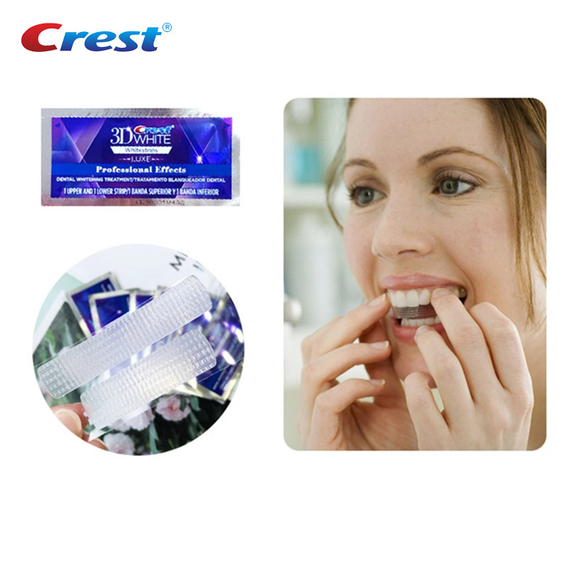 Original Crest 3D Whitestrips  - Whitening Strip 3D บทวิจารณ์และราคา