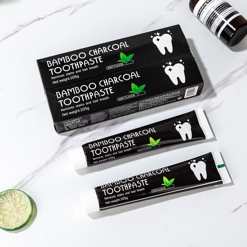ยาสีฟันถ่านไม้ไผ่ ฟอกสีฟัน ถ่า - Teeth Whitening Activated Organic Charcoal บทวิจารณ์และราคา