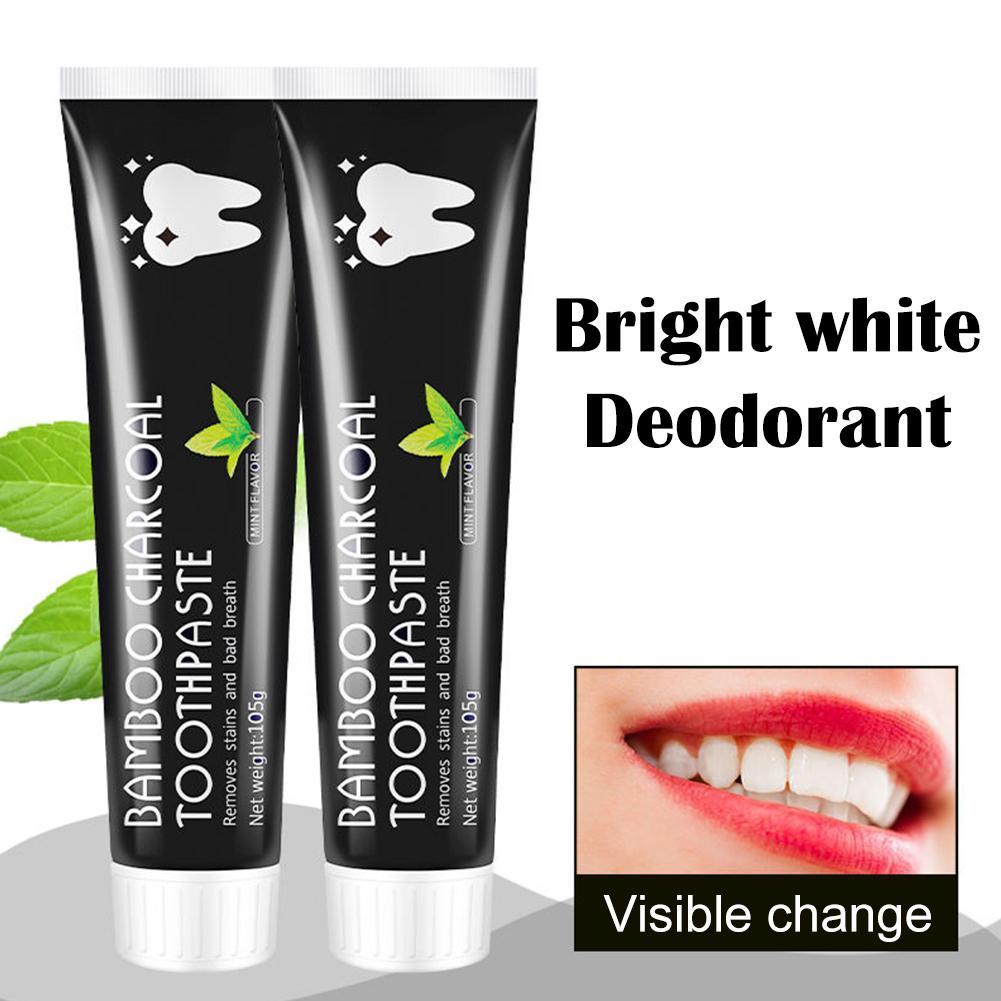 ยาสีฟันถ่านไม้ไผ่ ฟอกสีฟัน ถ่า - Teeth Whitening Activated Organic Charcoal บทวิจารณ์และราคา