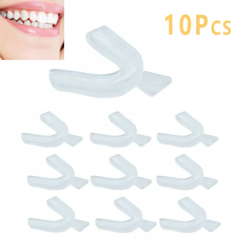 10 ชิ้น ที่ครอบฟันซิลิโคน ป้อง - Teeth Whitening Trays บทวิจารณ์และราคา