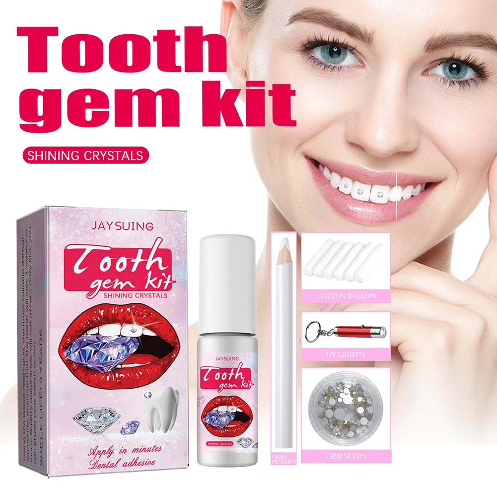 ชุดอัญมณีสำหรับฟันแบบทำมือพร้อ - Teeth Whitening Light Kit บทวิจารณ์และราคา